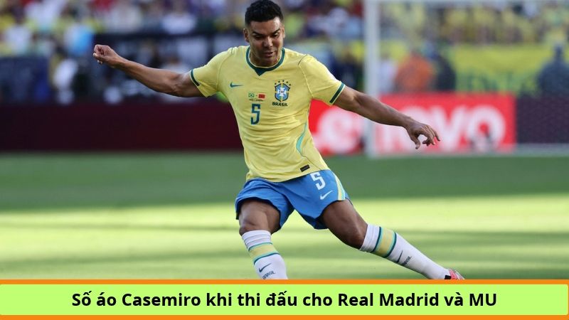Số áo Casemiro